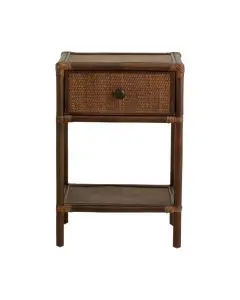 Nordal Hayes sidebord/sengebord - Rattan