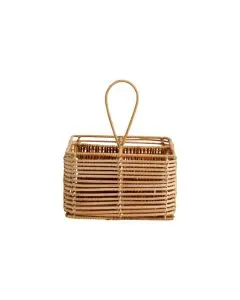 Nordal ZADAR Fletkurv 20x20cm - Rattan
