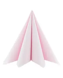 Mank Stofligende Serviet 40x40cm 50stk - Lys Rosa