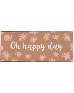 Metalskilt - Oh Happy Day