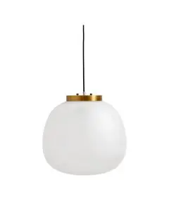 Nordal FROST Pendel Hængelampe i frostet og klar glas