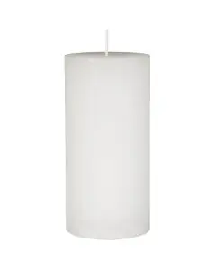 Rustik bloklys Hvid 6,8x14cm