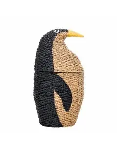 Bloomingville MINI Tazia Kurv m/Låg - Sort