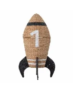 Bloomingville MINI Cosmina Kurv m/Låg – Søgræs, Natur