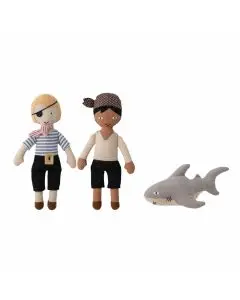 Bloomingville MINI Mio Dukke 3 Dele - Blå