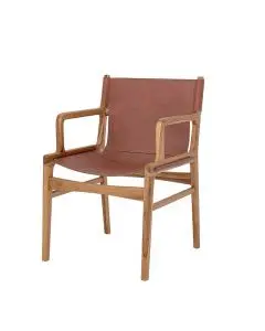 Bloomingville Ollie Loungestol - Brun Læder