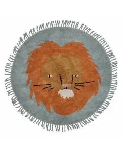 Bloomingville MINI Leroy Tæppe - Blå