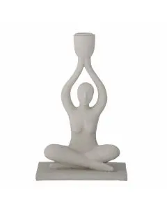 Bloomingville Lucie Lysestage - Hvid