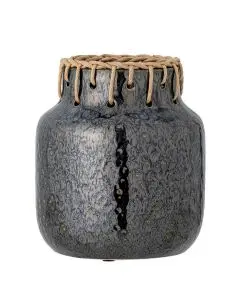 Vase Keramik Sort - 21 cm