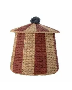 Bloomingville MINI Birsen Kurv m/Låg - Rød