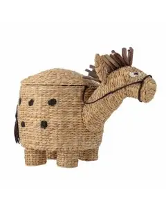 Bloomingville MINI Bobbi Kurv m/Låg Vandhyacint - Natur