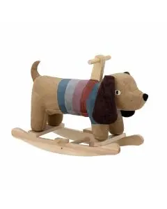 Bloomingville MINI Charlie Gyngehest Hund - Brun