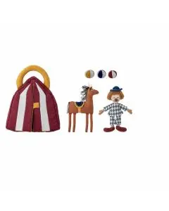 Bloomingville MINI Theobald Bamse - Rød