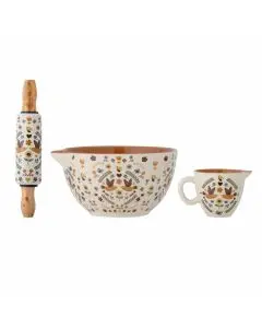 Bloomingville MINI Bryn Bagesæt - Brun