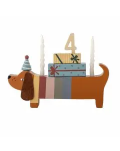 Bloomingville MINI - Charlie Fødselsdagsdekoration Brun