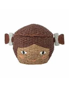 Bloomingville MINI Lill Kurv m/låg - Brun
