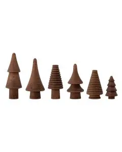 Deko Træ Jul - 6stk