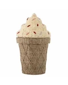 Bloomingville MINI Cillie Kurv m/Låg Vandhyacint - Natur