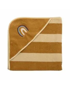 Bloomingville MINI Agnes Håndklæde 78x78cm - Brun