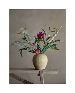 Buket Crown Kunstige Blomster Rød