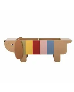 Bloomingville MINI Charlie Bogkasse - Brun