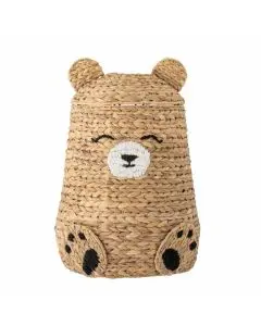 Bloomingville MINI Timone Kurv m/låg Vandhyacint - Natur