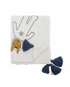 Bloomingville MINI Space Plaid - Natur