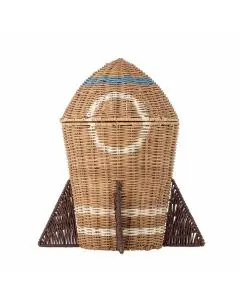 Bloomingville MINI Space Kurv m/låg Rattan - Natur