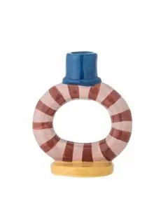 Bloomingville Tacana Lysestage - Blå/Rød