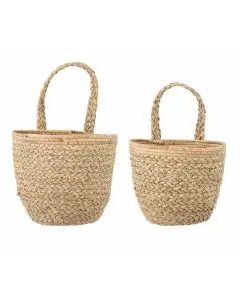 Amia Kurv til væg Natur Søgræs - 2 stk
