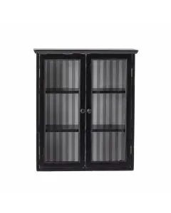 Hazem Skab Fyrretræ - Sort