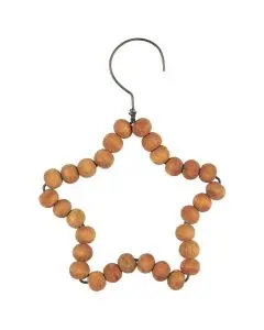 Stjerne til ophæng med bøjle - Lille