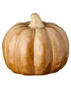 Hus t/fyrfadslys græskarformet