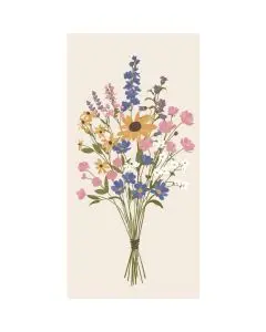 Ib Laursen Middagsserviet 3-lags 16stk - Sommerbuket