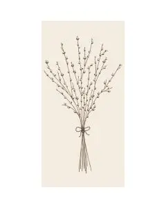 Ib Laursen Middagsserviet 3-lags 16stk - Pilegrene m/gæslinger