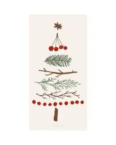 Serviet naturens juletræ 16 stk pr pakke