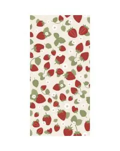 Ib Laursen Middagsserviet 3-lags 16stk - Jordbær