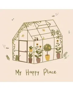 Ib Laursen Frokostserviet 3-lags 20stk - Drivhus