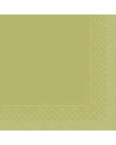 Mank Middagsserviet 3-lags 100stk - Oliven