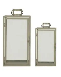 Alabama Lanterne 2stk - Grøn