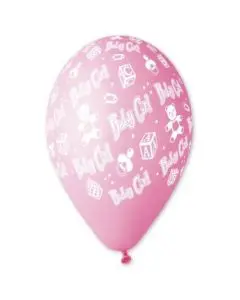 Ballon 5stk - Baby Girl