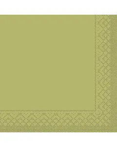 Sovie Frokostserviet 3-lags 20stk - Oliven