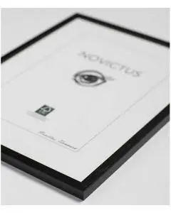 Billedramme Egetræ - Sortmalet 50x50