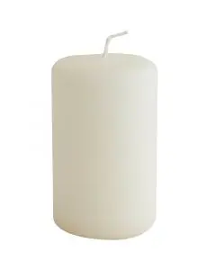 Bloklys - 6x10 cm - elfenben