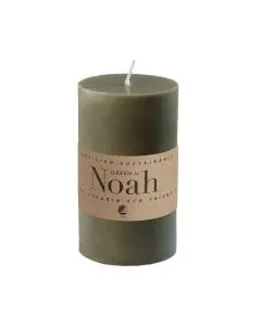 GreenByNoah Bloklys Støvet Oliven - Økologisk lys 7x12cm