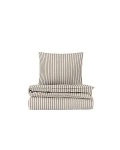DAWN Sengetøj 140x200cm - Stripe IVORY