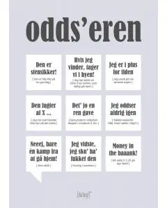 Dialægt Kort - Odds'eren