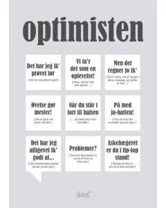 Dialægt kort - Optimisten