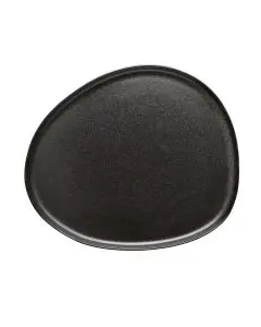 RAW Organic Middagstallerken 29x25cm - Titanium Black