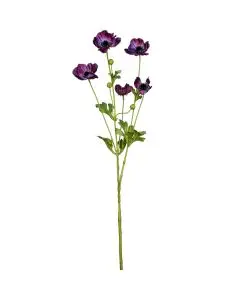 Evighedsblomst Anemone H81cm - Lys Lilla